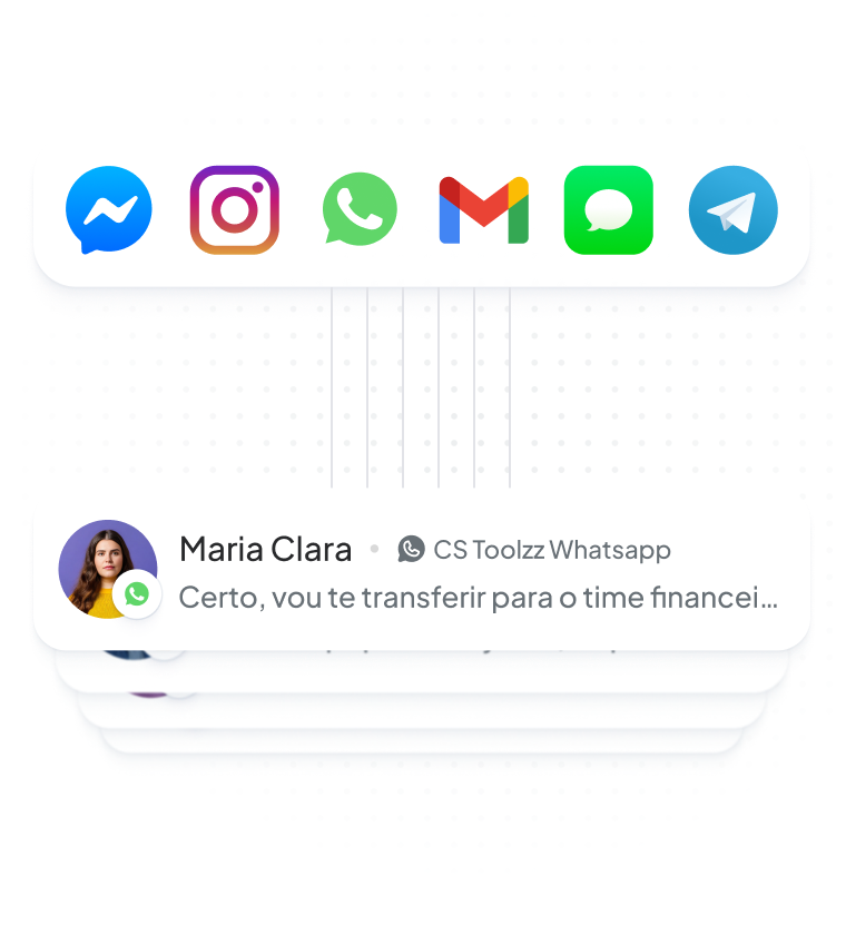 Todos os canais em um só lugar