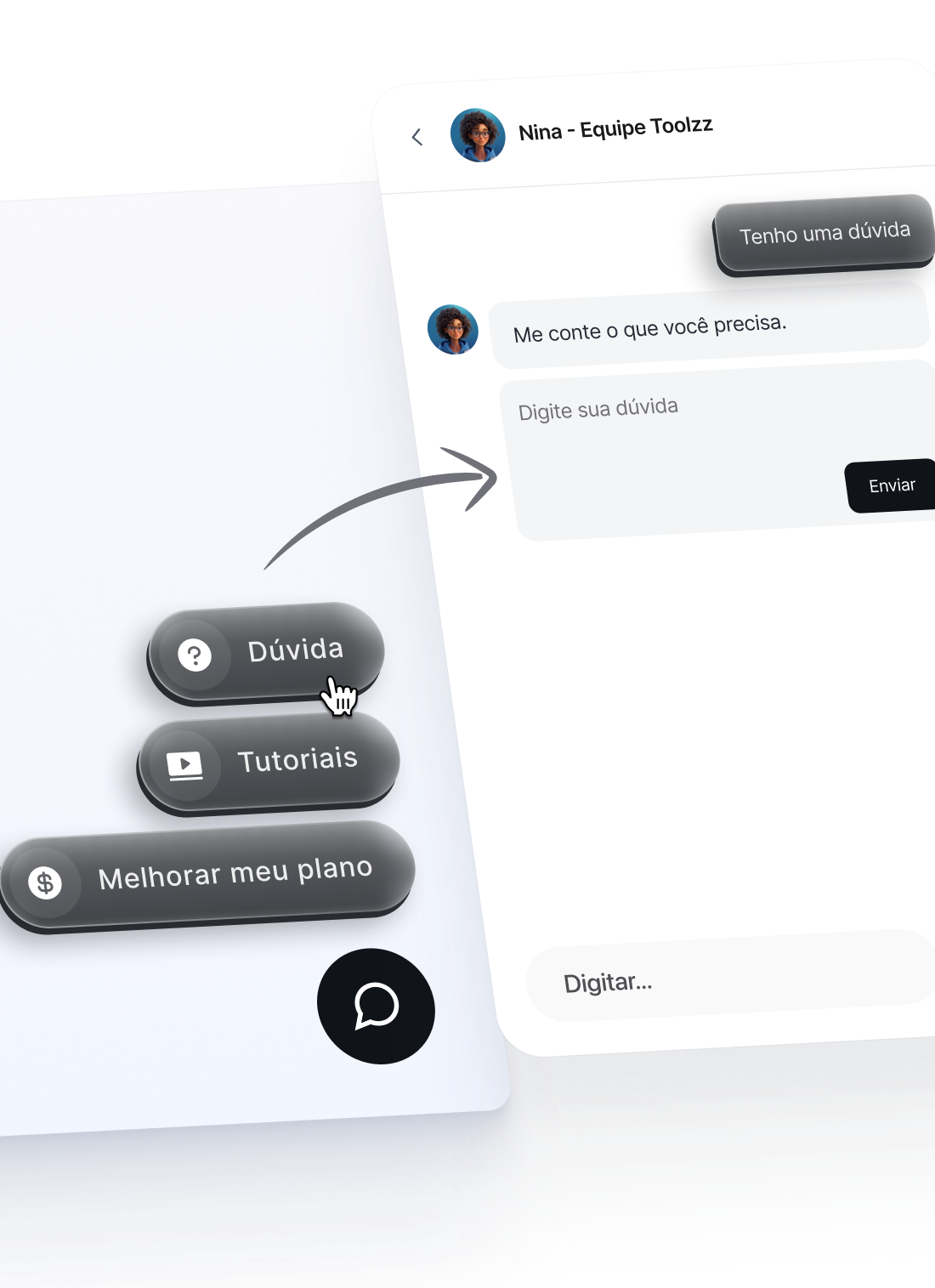 Atalhos Mobile